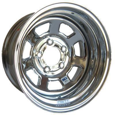 Circle racing wheels series 40 chrome wheel 15"x8" 5x5" bc 40580550500