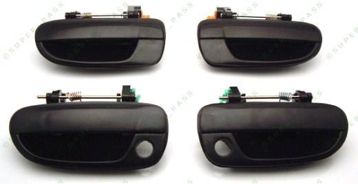 00 - 06  4 pc door handle full set fits: hyundai accent