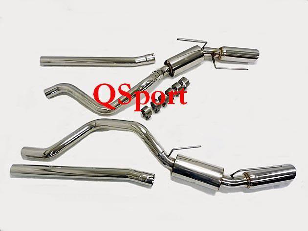 Obx catback 05-06 07-09 ford mustang v8 exhaust shelby gt500