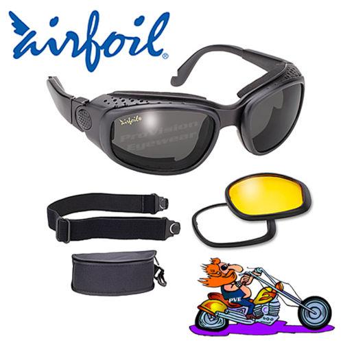 Interchangeable lenses foam padded motorcycle biker atv boating riding goggles 