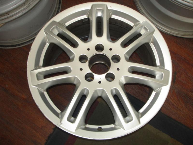 Mbz mercedes slk 230 320 17x8.5 factory oem alloy wheel rim a1704012402 65331