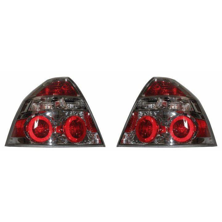 Tail light brake lamp assembly rear pair set driver passenger side left+right