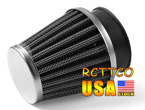 New 50mm air intake filter for motorcycle replacement cleaner system motorbike