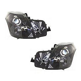 New headlight headlamp assembly pair set driver+passenger side left+right w/bulb