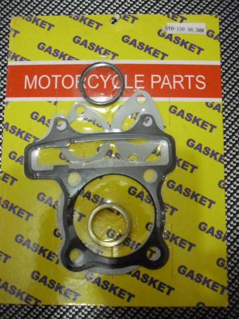 Scooter 150cc gy6 58.5mm head and cylinder gaskets long or short case  