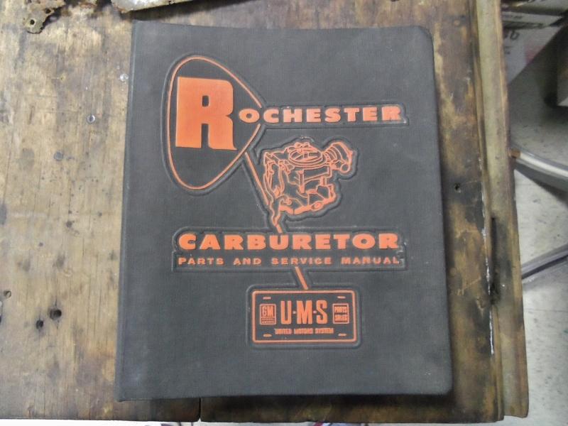 Gm 1932-58 rochester carburetor parts service manual chevy buick olds 