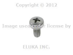 4 x bmw genuine rear license plate fillister head screws e46 e60 3 5 series