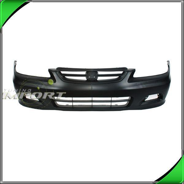 01-02 honda accord 2dr front bumper cover replacement plastic primed paint-ready