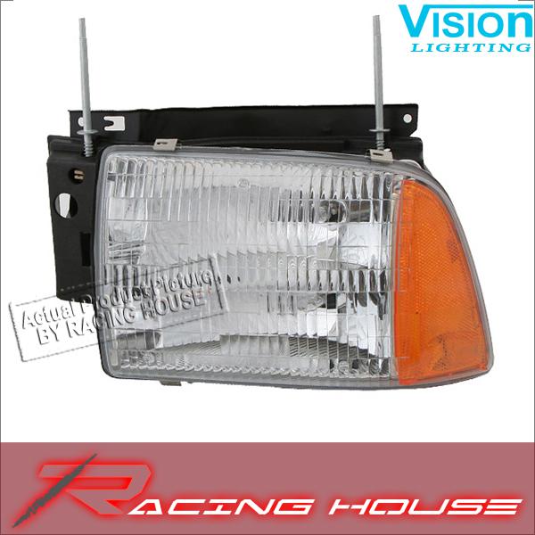 L/h headlight driver side lamp kit unit replacement 95-97 chevy s10 blazer