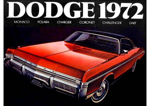 1972 dodge polara dart charger monaco parts catalog 72