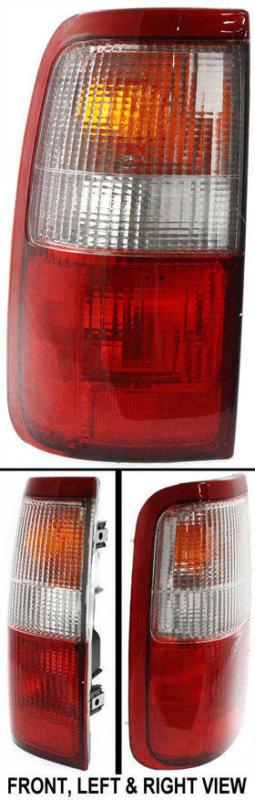 Clear and red lens new tail lamp left hand lh driver side t100 auto 8156134010