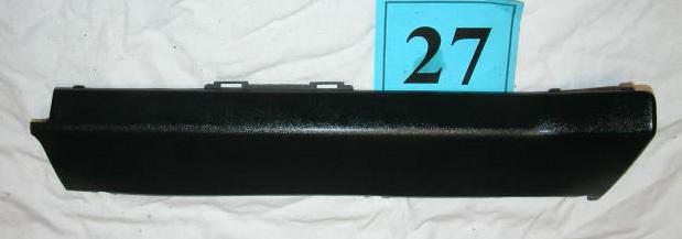 85-92 firebird black passenger lower dash trim