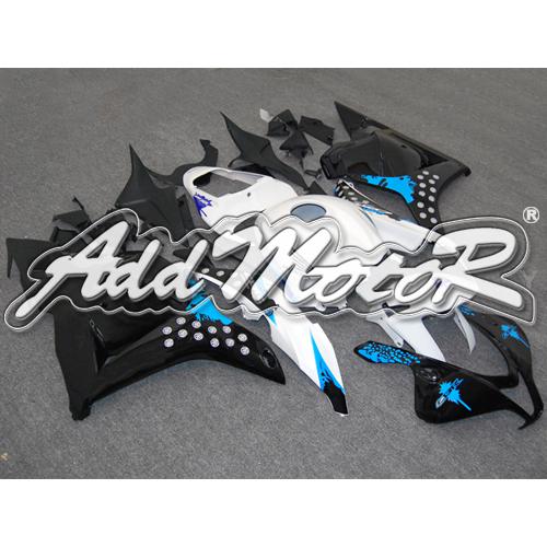 Injection molded fit cbr600rr 2009 2010 2011 2012 blue white fairing 69n27