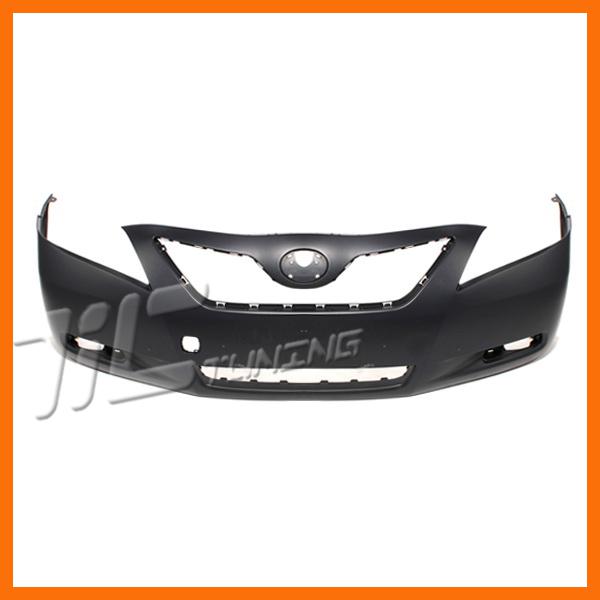 07-09 camry primered front bumper cover japan built le/xle w/o spoiler