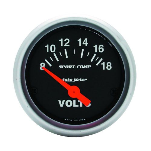 Auto meter 3391 sport-comp; electric voltmeter gauge