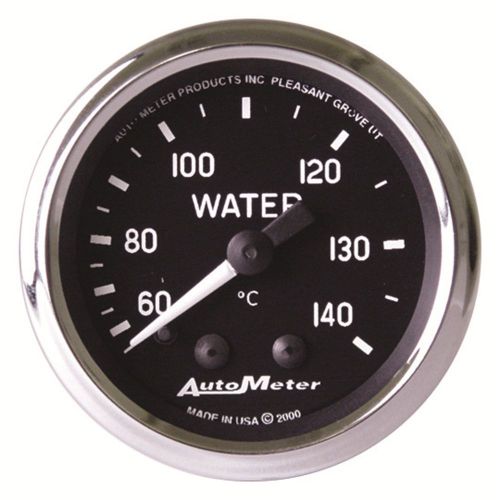 Auto meter 201007 cobra; mechanical water temperature gauge