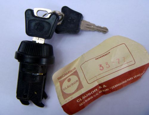 Simca talbot chrysler alpine glove box lock + keys 1307 1308 150 1510 solara