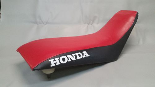 Honda trx250ex seat cover in 2-tone red &amp; black 2001-05  (honda sides)