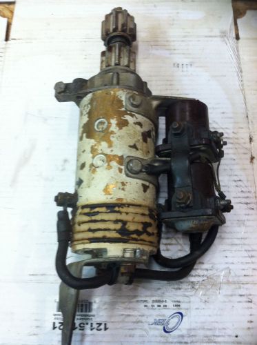 Vintage mercury outboard direct reverse electric starter dock buster 70hp