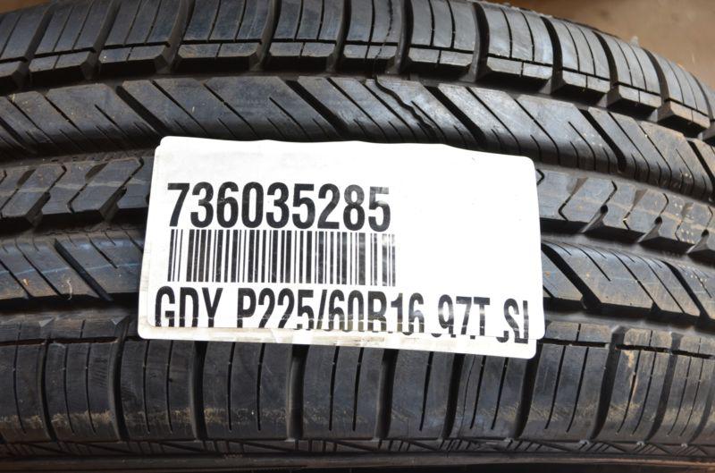 2 new 225 60 16 goodyear assurance tires