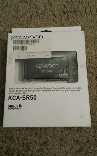 Kenwood kca-sr50 sirius interface box