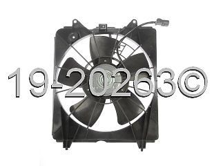 Brand new radiator or condenser cooling fan assembly fits honda crv cr-v