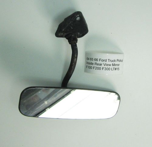 64-66 ford truck pickup inside rear view mirror f100 f200 f300