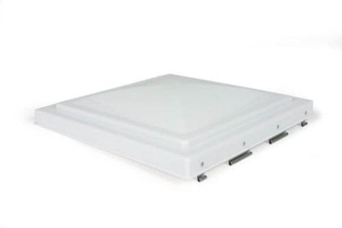 Camco 40167 unbreakable polycarbonate vent lid fits jensen with pin hinge