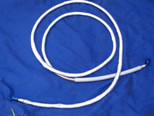 Nascar 11&#039; insulated stainless steel fuel line an-6, an-8 expansion fitting #373
