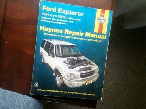 1991–1999 ford explorer (mazda navajo &amp; mercury mountaineer)haynes repair manual