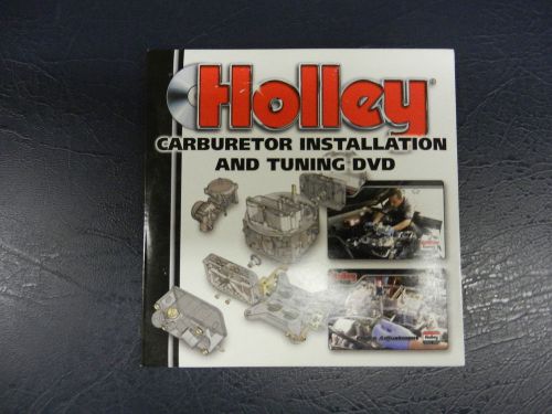 Holley 36-378 carburetor installation and tuning dvd