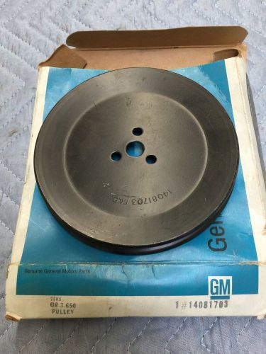 1978 1979 corvette smog pulley - nos nos nos