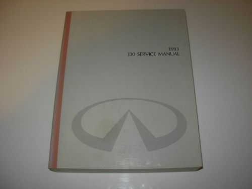 1993 infiniti j30 y32 series shop service manual