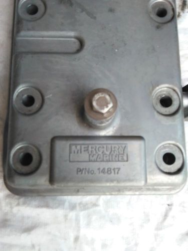 Mercury outboard part # 14817 fuel injector and rail,.throttle body