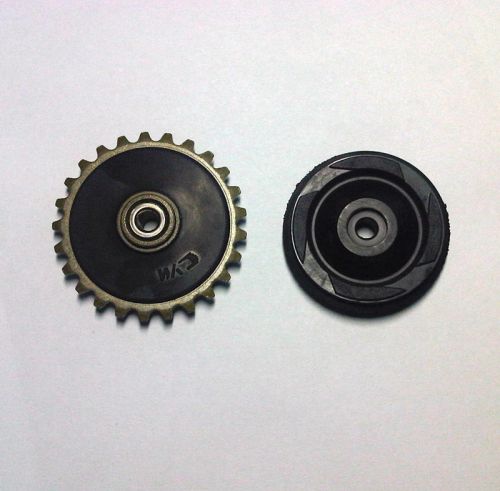 Oil pump drive gear and guided rubber wheel atv 70cc 90cc 100cc 110cc