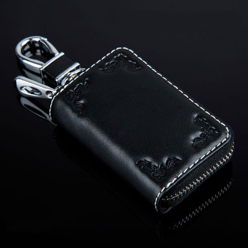 Professional genuine leather car key case cover wallet bag car accessories