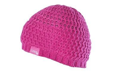 Divas snowgear knit 2016 womens beanie hat pink os