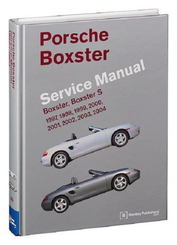 Porsche boxster bentley printed service manual 97 to 04 free shipping