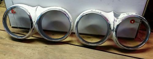 1960 buick headlight bezels 60 electra lead sled pair bezel kustom custom ford