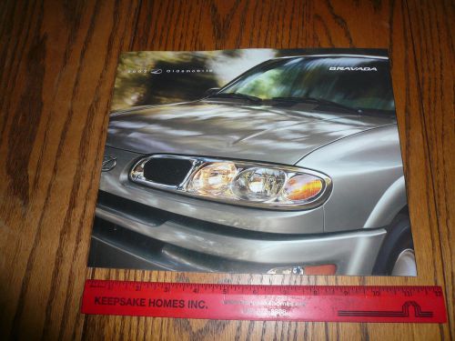 2002 oldsmobile bravada sales brochure