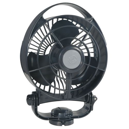 Caframo bora 748 12v 3-speed 6&#034; marine fan - black mfg#  748cabbx