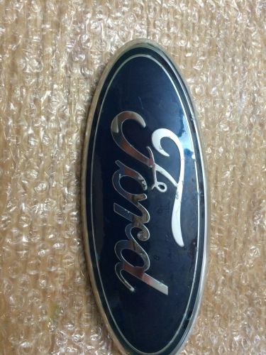 2004-2009 ford f-150 blue ford oval 9 inch tailgate emblem oem 4l3z-1542528-ab