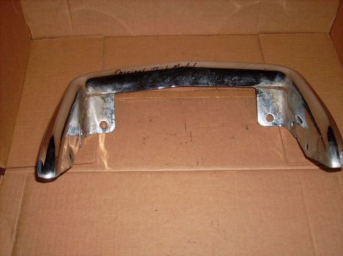 Original thick metal 1961 and 1962 corvette rear center bumper nr