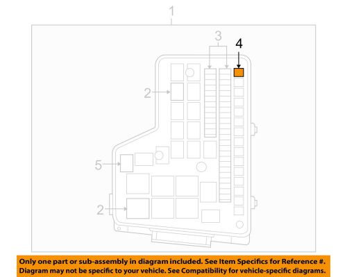 Chrysler oem-fuse 4868008ab