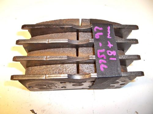 Superlite brake pads pfc 7751-97-20  18mm remaining late model nascar