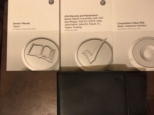 2016 vw tiguan owners manual