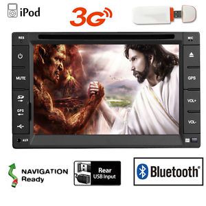 6.2&#034; 2din wince stereo car gps navi hd dvd player subwoofer ipod bluetooth radio