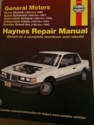 Haynes repair manual