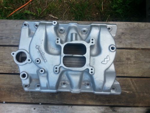 New weiand 7286 pontiac intake manifold 326-455 never used gto grand prix lemans