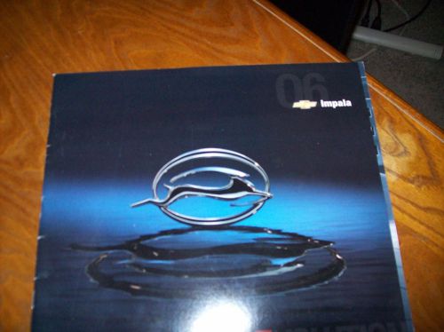 2006 chevy impala brochure